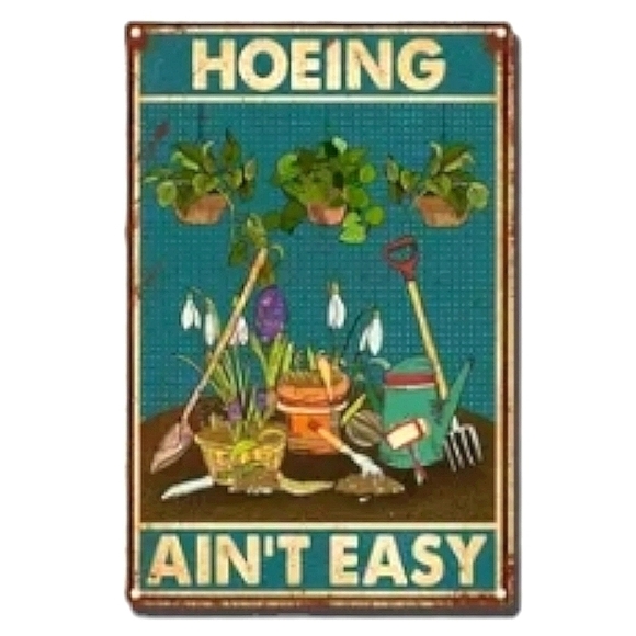 Vintage Inspired Humorous Tin Sign 8×12" NWOT - Picture 2 of 3